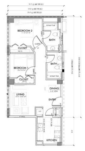 Unit 701 701 floor plan